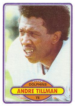 1980 Topps #16 Andre Tillman Front