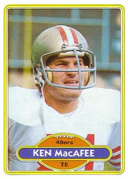 1980 Topps #71 Ken Macafee Front