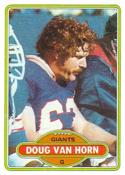 1980 Topps #114 Doug Van Horn Front