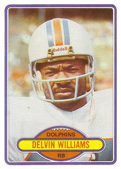 1980 Topps #115 Delvin Williams Front