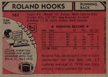 1980 Topps #167 Roland Hooks Back