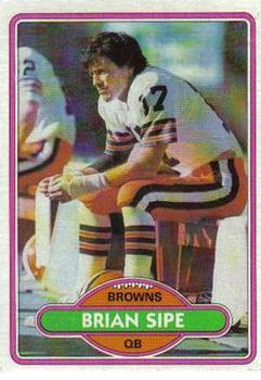 1980 Topps #171 Brian Sipe Front