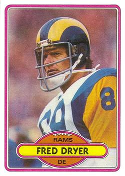 1980 Topps #202 Fred Dryer Front