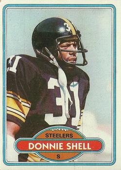 1980 Topps #256 Donnie Shell Front