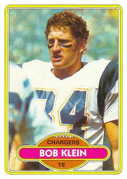 1980 Topps #283 Bob Klein Front