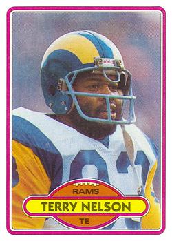 1980 Topps #322 Terry Nelson Front