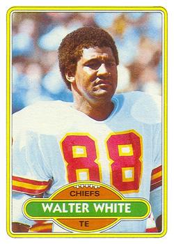 1980 Topps #344 Walter White Front