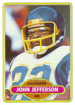 1980 Topps #365 John Jefferson Front