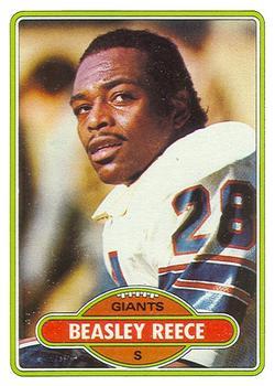 1980 Topps #374 Beasley Reece Front