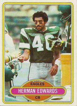 1980 Topps #377 Herman Edwards Front