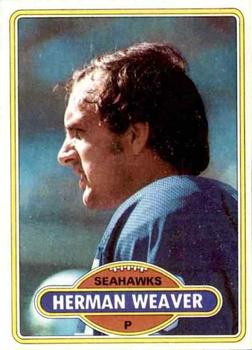1980 Topps #379 Herman Weaver Front