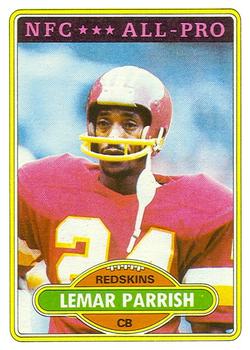 1980 Topps #430 Lemar Parrish Front