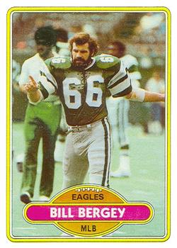 1980 Topps #480 Bill Bergey Front