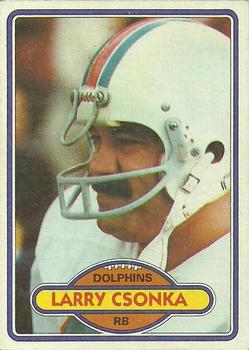 1980 Topps #485 Larry Csonka Front