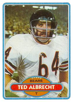 1980 Topps #519 Ted Albrecht Front