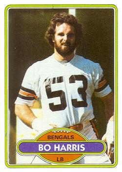 1980 Topps #524 Bo Harris Front