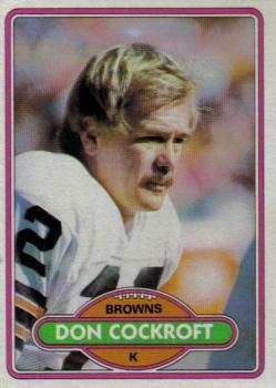 1980 Topps #89 Don Cockroft Front
