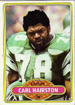 1980 Topps #92 Carl Hairston Front