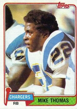 1981 Topps #172 Mike Thomas Front
