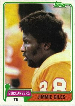 1981 Topps #293 Jimmie Giles Front