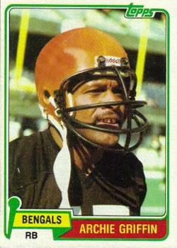 1981 Topps #38 Archie Griffin Front