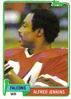 1981 Topps #448 Alfred Jenkins Front