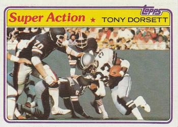 1981 Topps #138 Tony Dorsett Front
