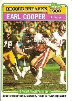 1981 Topps #331 Earl Cooper Front