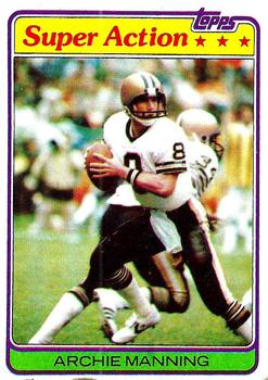 1981 Topps #379 Archie Manning Front