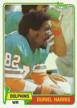 1981 Topps #527 Duriel Harris Front