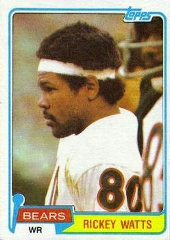 1981 Topps #93 Rickey Watts Front