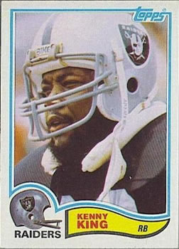 1982 Topps #193 Kenny King Front