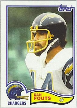 1982 Topps #230 Dan Fouts Front