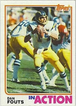 1982 Topps #231 Dan Fouts Front
