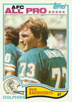 1982 Topps #126 Bob Baumhower Front