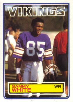1983 Topps #107 Sammy White Front