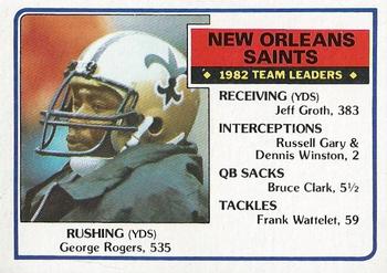 1983 Topps #109 George Rogers Front
