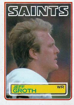 1983 Topps #114 Jeff Groth Front