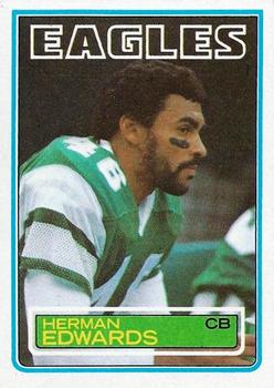 1983 Topps #138 Herman Edwards Front