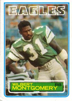 1983 Topps #144 Wilbert Montgomery Front