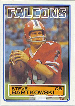 1983 Topps #15 Steve Bartkowski Front