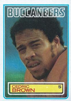 1983 Topps #175 Cedric Brown Front