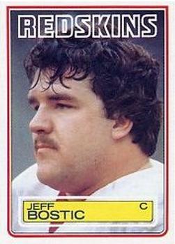 1983 Topps #187 Jeff Bostic Front