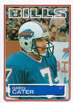 1983 Topps #222 Greg Cater Front