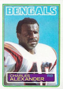 1983 Topps #231 Charles Alexander Front