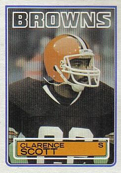 1983 Topps #256 Clarence Scott Front