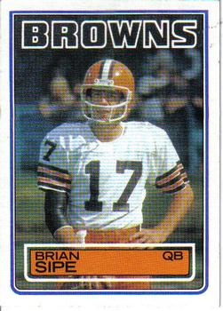1983 Topps #257 Brian Sipe Front