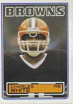 1983 Topps #259 Charles White Front