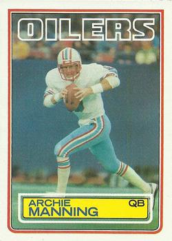1983 Topps #278 Archie Manning Front