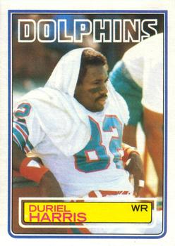 1983 Topps #314 Duriel Harris Front